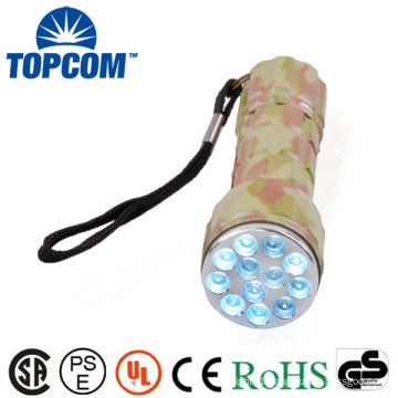 12 LED Camouflage Color Mini LED Torch